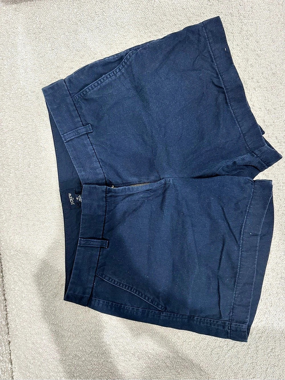 J.Crew Classic Chino Short Women's Blue Shorts Size 6